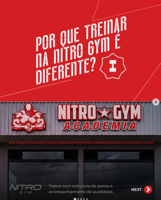 Fachada NitroGym Academia